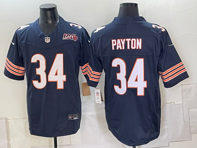 Men 2026 Chicago Bears #34 Payton blue Nike Limited NFL Jersey 1005001->chicago bears->NFL Jersey